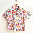 Shorties Disco Shirt Retro Flowers