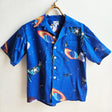 Shorties Disco Shirt Royal Blue Space