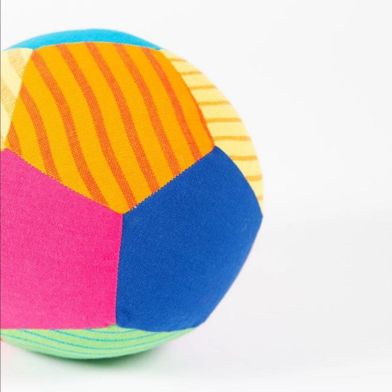 Handmade fabric Ball fairtrade