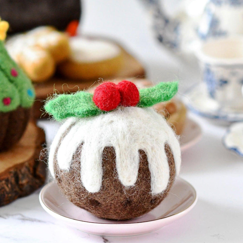 Felt Christmas Pudding