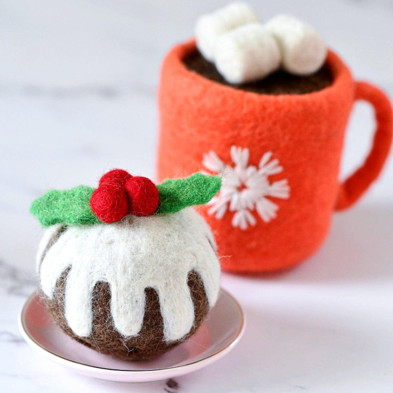 Felt Christmas Pudding