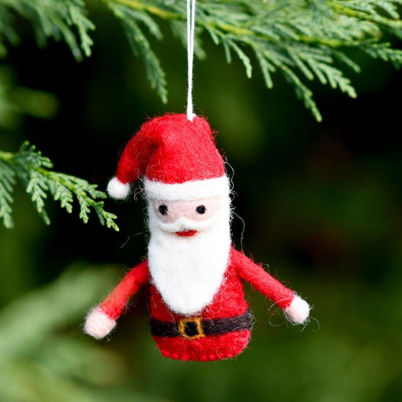 Felt Santa Claus Ornament