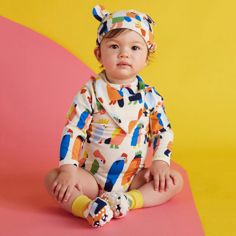 Halcyon Nights Baby Hat - Flamin' Galahs