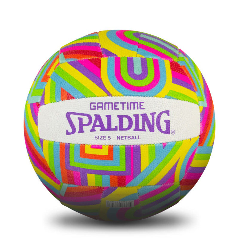Spalding Gametime Netball SZ5 - Kaleidoscope
