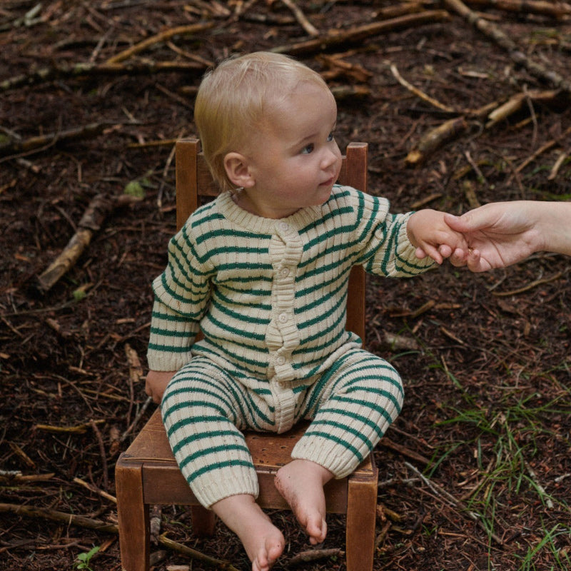 Nature Baby Lou Suit - Pine Sailor Stripe
