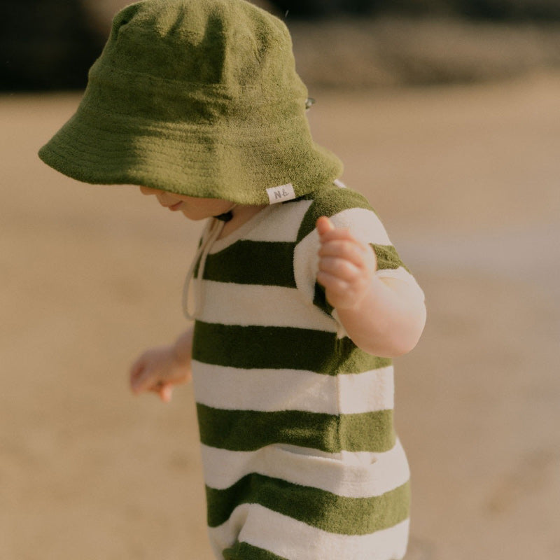 Nature Baby Ocean Suit - Bold Jungle Stripe