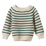 Nature Baby Billy Jumper - Pine Sailor Stripe