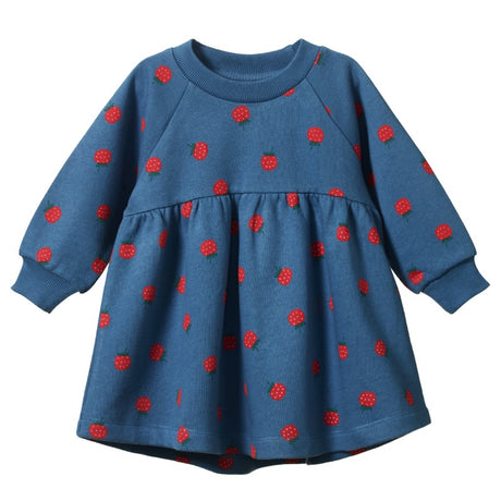 Nature Baby Ines Dress - Raspberry Blue