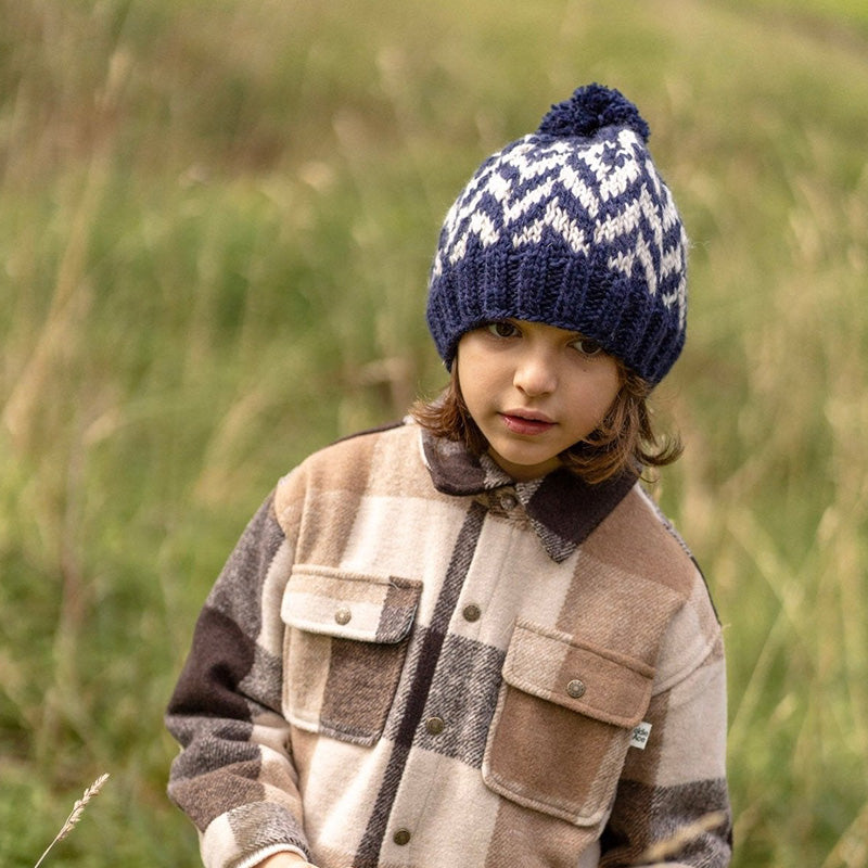 Acorn Tidal Beanie - Navy