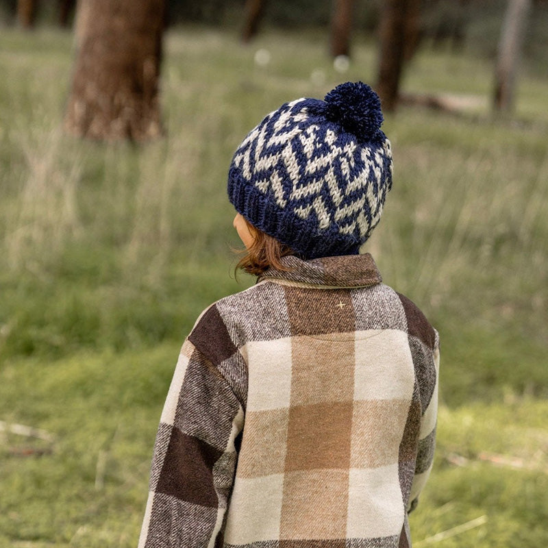 Acorn Tidal Beanie - Navy