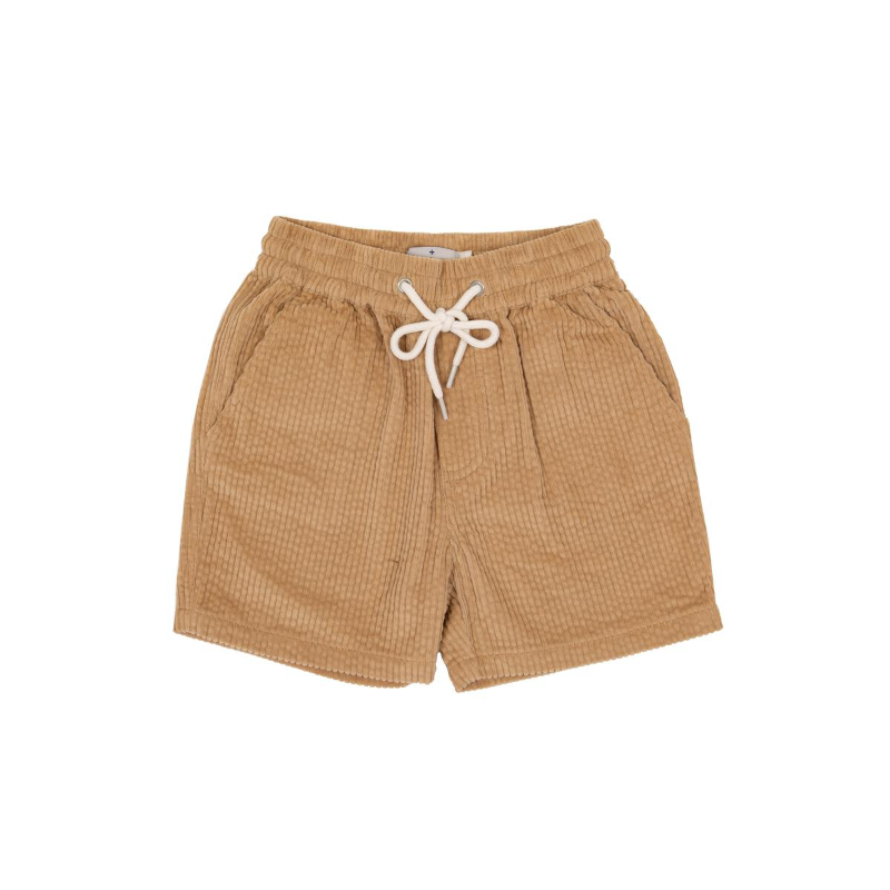 Goldie & Ace Noah Corduroy Short - Camel