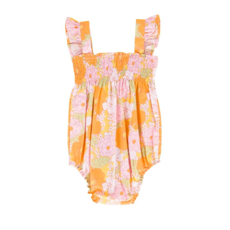 Peggy Edie Playsuit - Dahlia Print