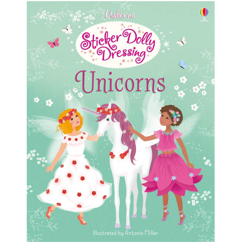 Sticker Dolly Dressing Unicorns