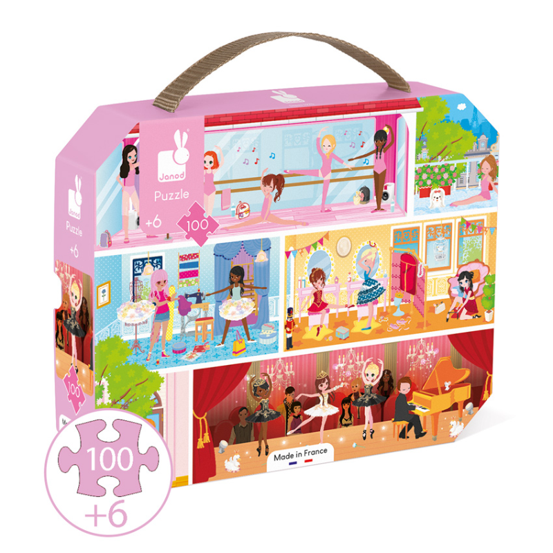 Janod Dance 100PC Puzzle
