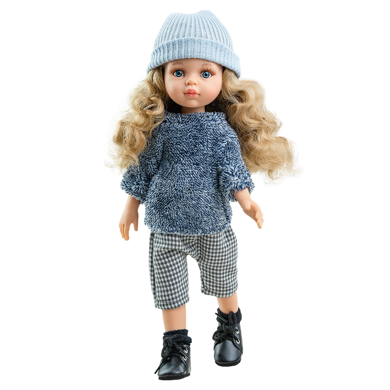 Paola Reina Doll - Carol with Hat 32cm