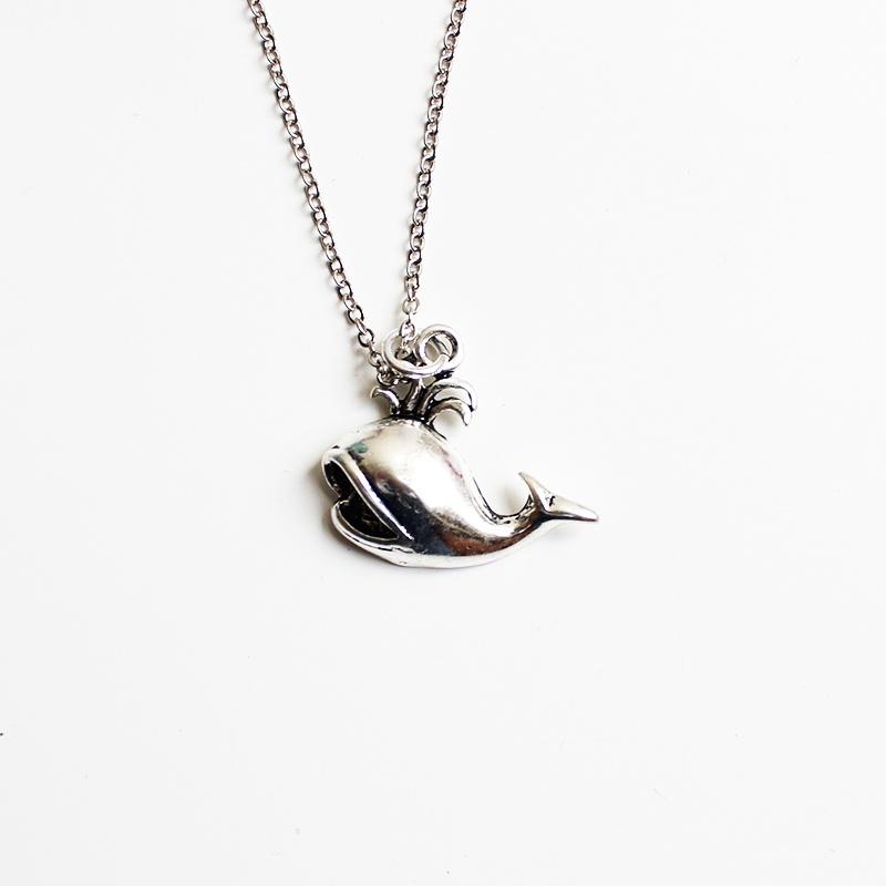 Shorties Bling Necklace - Whale