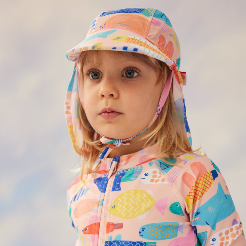 Halcyon Nights Baby Swim Hat - Rainbow Reef