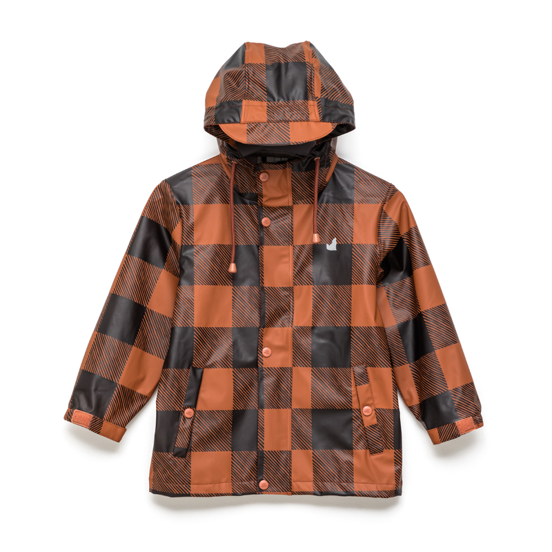 Crywolf Play Jacket - Rust Plaid