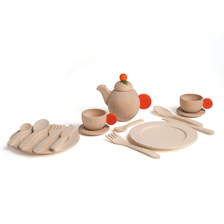 Erzi Crockery Set Natural