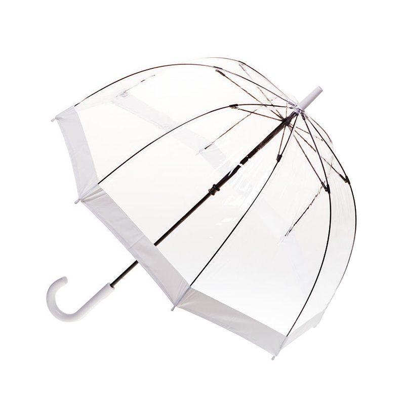 Birdcage Umbrella - White