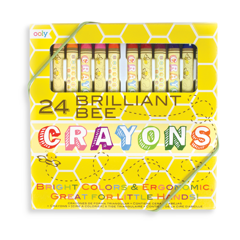 Ooly Brilliant bee Crayons/24