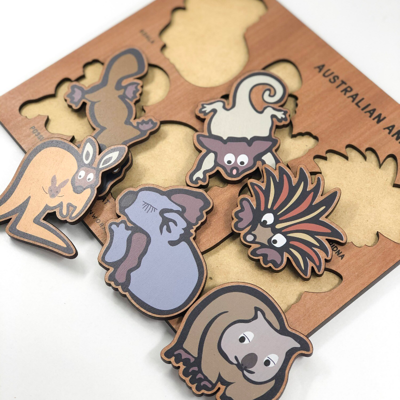 Buttonworks Puzzle - Jolly Animal
