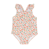 Peggy Aloe One Piece - Cherry