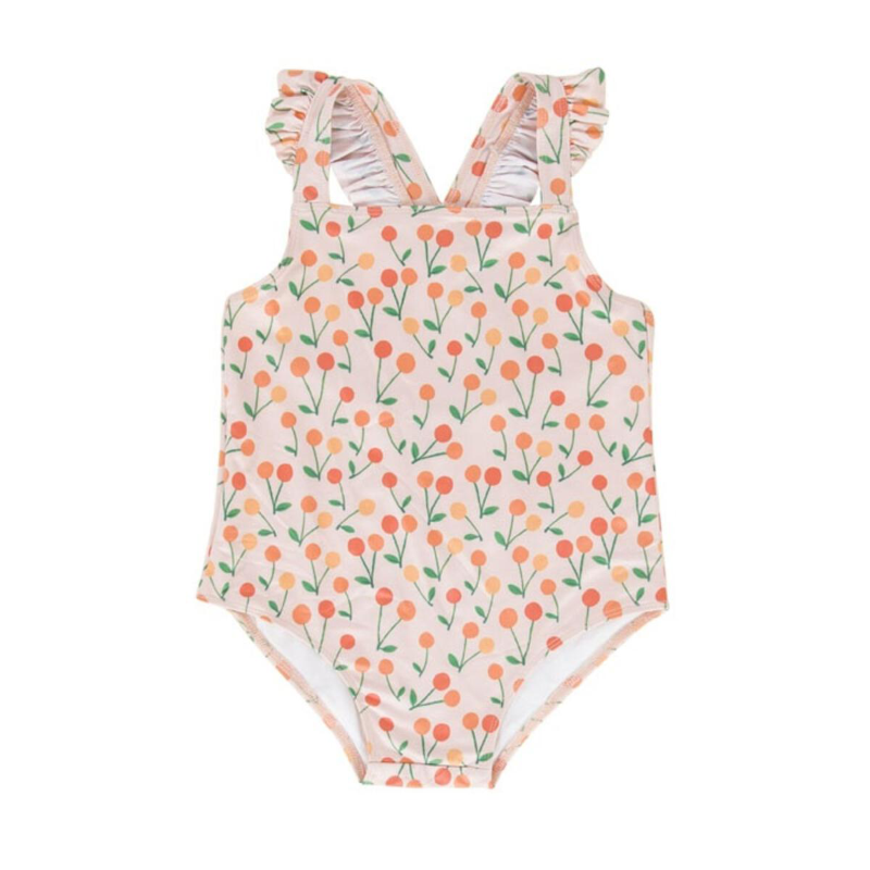 Peggy Aloe One Piece - Cherry