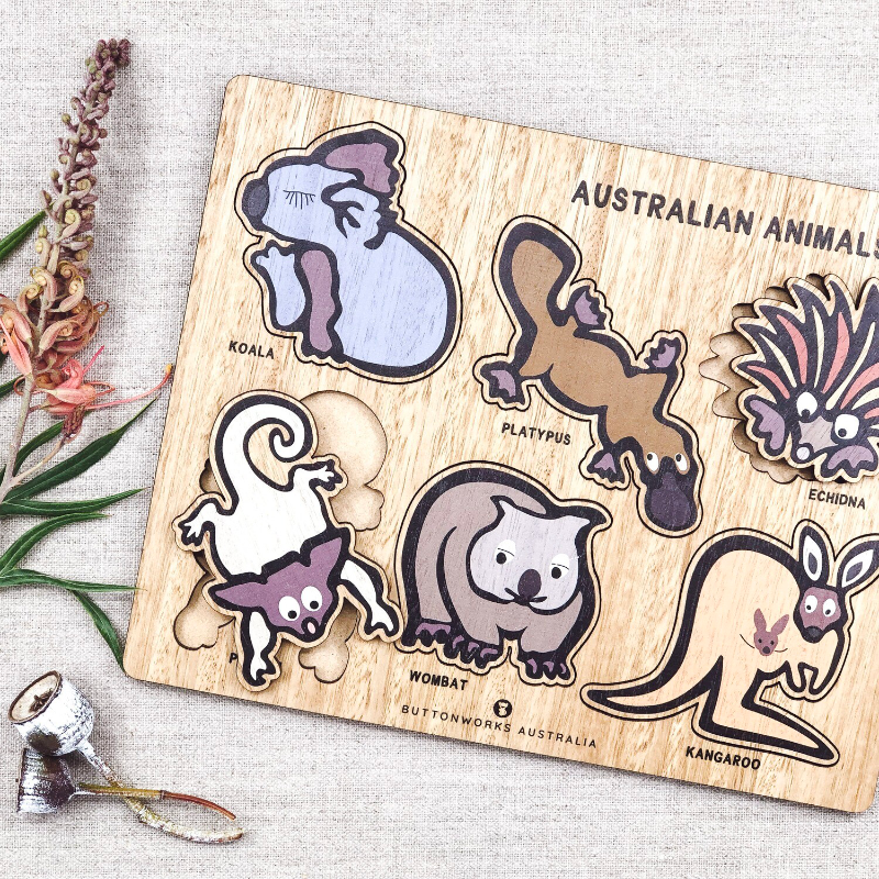 Buttonworks Puzzle - Jolly Animal