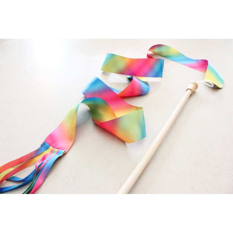 Rainbow Ribbon Stick