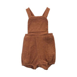 Carlie Ballard Intrepid Playsuit - Rust Metallic