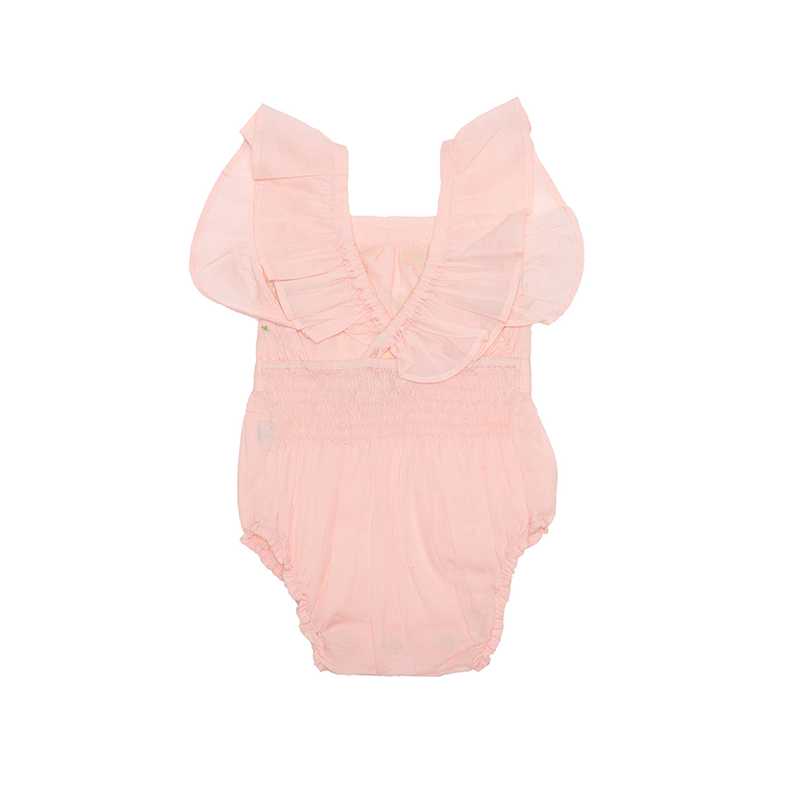 Coco & Ginger Camille Sunsuit - Wattle Embroidery