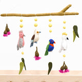 Nursery Mobile Hanging - Australian Birds