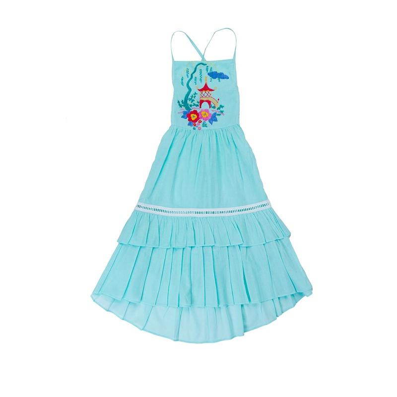 Lilac Dress - Pagoda Stitch