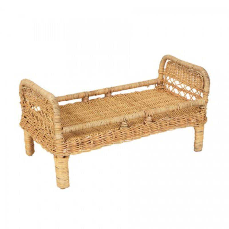Fabelab Rattan Doll Bed