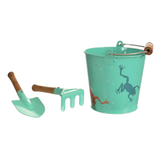 Egmont Bucket with Spade and Rake - Frog