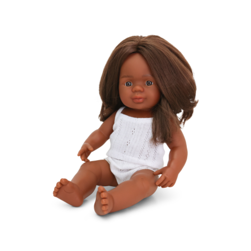 Miniland Doll - Aboriginal Girl 38cm Boxed