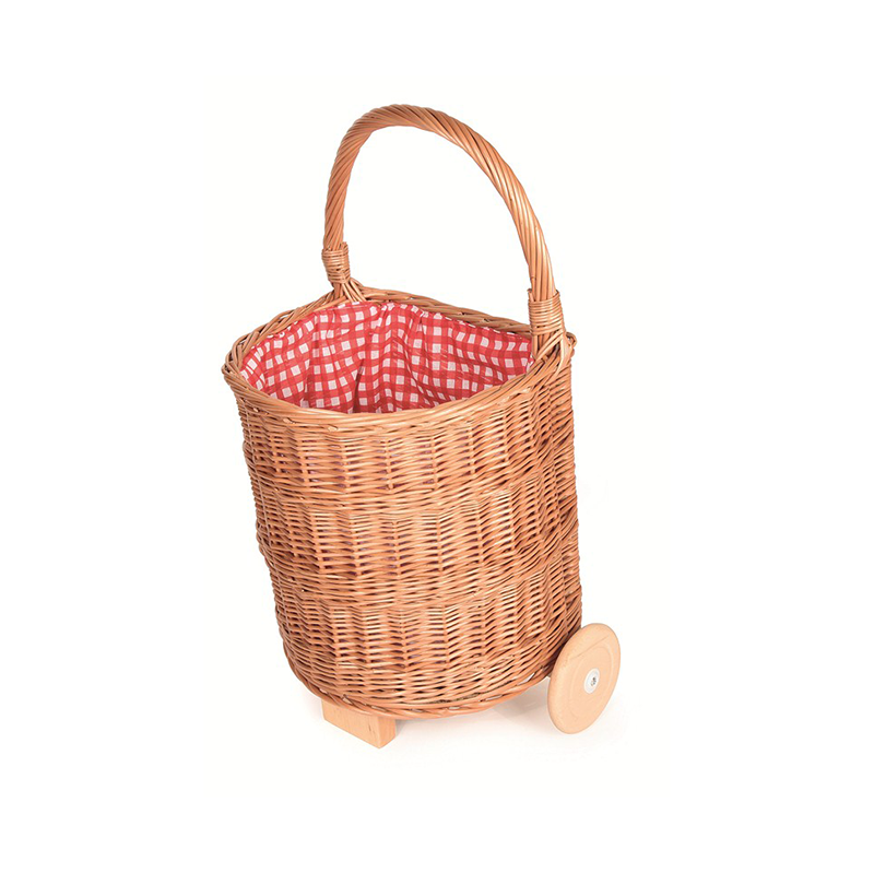 Egmont Wicker Shopping Caddy