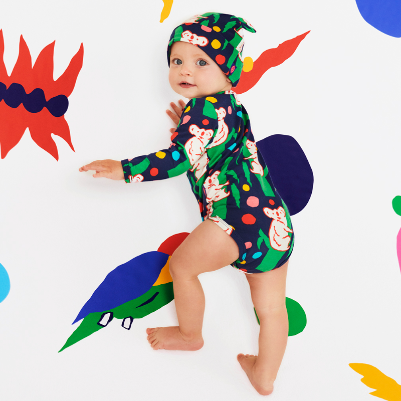 Halcyon Nights LS Bodysuit - Blinky