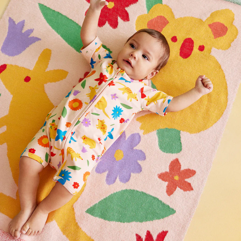 Halcyon Nights SS Zip Suit - Bush Buddies