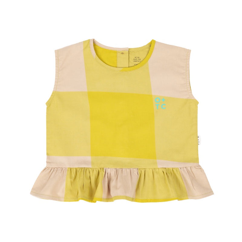 Olive And The Captain Boxy Singlet - Parade Gingham