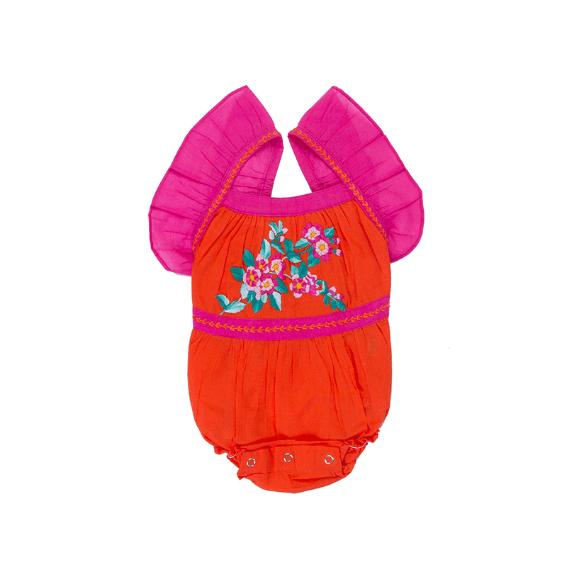 Coco & Ginger Camille Sunsuit - Paprika