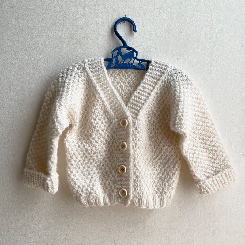 Baby boy cheap hand knitted cardigans