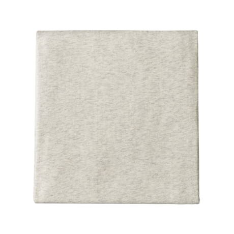 Nature Baby Bassinet Flat Sheet - Light Grey Marle