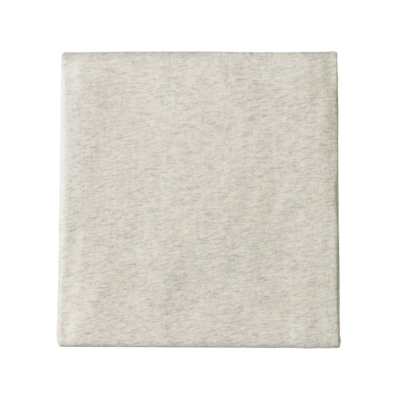 Nature Baby Bassinet Flat Sheet - Light Grey Marle