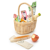 Tender Leaf Wicker Shopping Basket Set