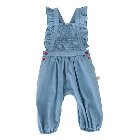 Peggy SS18 Mia Playsuit In Chambray