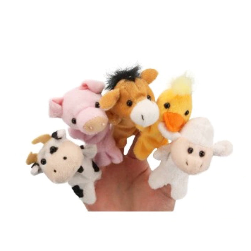 Living Nature Finger Puppets Farm - Assorted