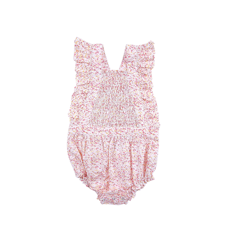 Peggy Maddie Playsuit - Yellow Floral