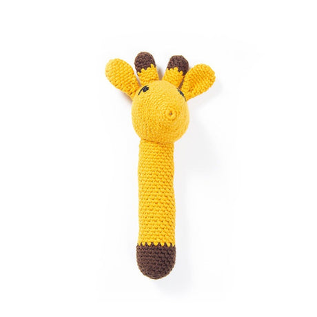 Crochet Rattle Ami - Giraffe